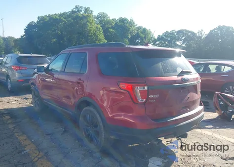 2018 Ford Explorer Xlt из США, поврежденный, VIN 1FM5K8D80JGA88535